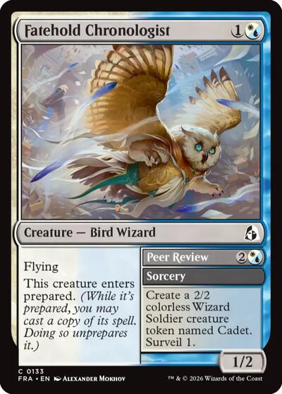 2026 Magic: The Gathering: Reality Fracture (FRA) - Fatehold Chronologist (#133, Common) (, Near Mint)