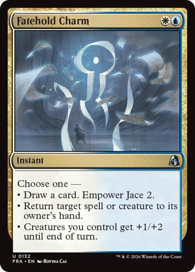 2026 Magic: The Gathering: Reality Fracture (FRA) - Fatehold Charm (#132, Uncommon) (, Near Mint)