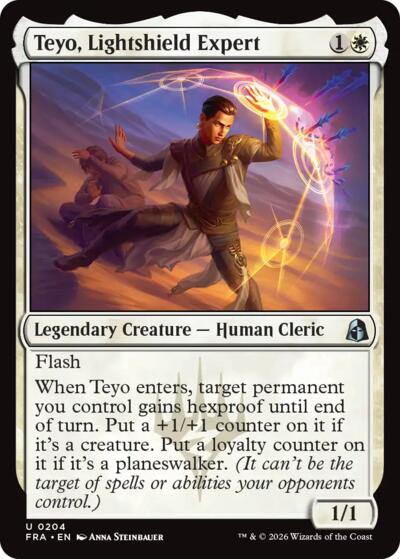 2026 Magic: The Gathering: Reality Fracture (FRA) - Teyo Lightshield Expert (#204, Uncommon) (, Near Mint)