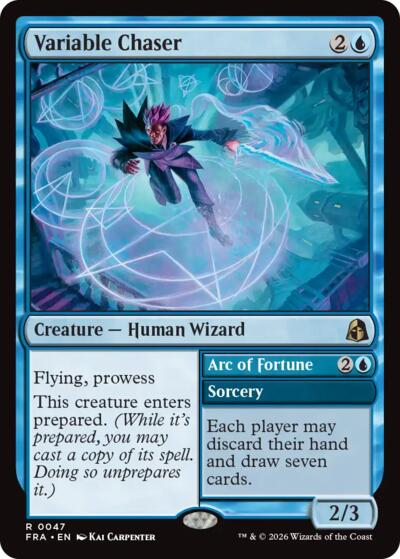 2026 Magic: The Gathering: Reality Fracture (FRA) - Variable Chaser (#47, Rare) (, Near Mint)