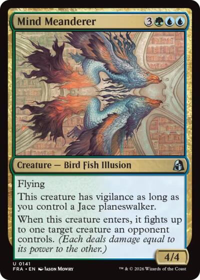 2026 Magic: The Gathering: Reality Fracture (FRA) - Mind Meanderer (#141, Uncommon) (, Near Mint)