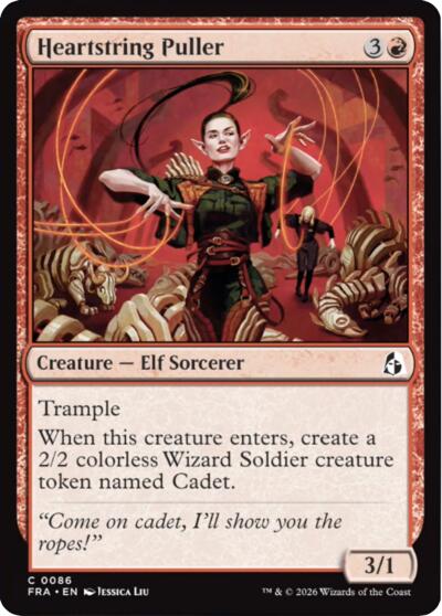 2026 Magic: The Gathering: Reality Fracture (FRA) - Heartstring Puller (#86, Common) (, Near Mint)