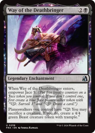 2026 Magic: The Gathering: Reality Fracture (FRA) - Way of the Deathbringer (#238, Uncommon) (, Near Mint)