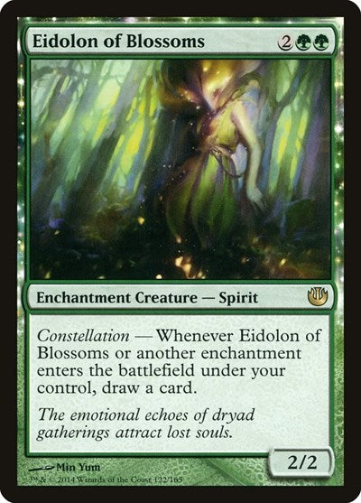 2014 Magic: The Gathering: Journey Into Nyx (JOU) - Eidolon of Blossoms (#122, Rare) (, Lightly Played)
