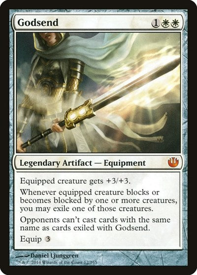 2014 Magic: The Gathering: Journey Into Nyx (JOU) - Godsend (#12, Mythic Rare) (, Near Mint)