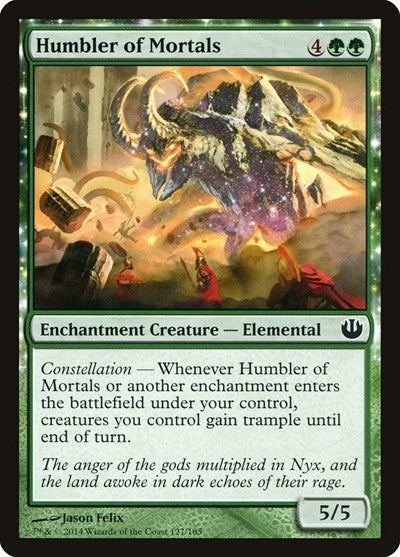 2014 Magic: The Gathering: Journey Into Nyx (JOU) - Humbler of Mortals (#127, Common) (, Moderately Played)
