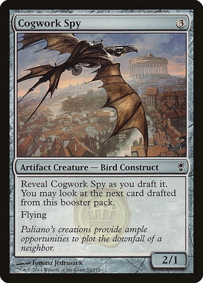 2014 Magic: The Gathering: Conspiracy (CNS) - Cogwork Spy (#59, Common) (, Lightly Played)