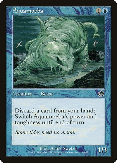 2002 Magic: The Gathering: Torment (TOR) - Aquamoeba (#24, Common) (, Near Mint)