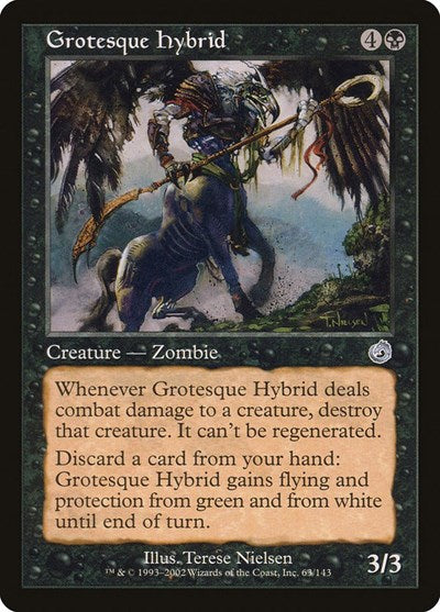 2002 Magic: The Gathering: Torment (TOR) - Grotesque Hybrid (#63, Uncommon) (, Lightly Played)