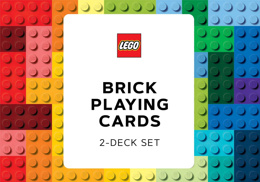 LEGO Brick Playing Cards 2-Deck Set