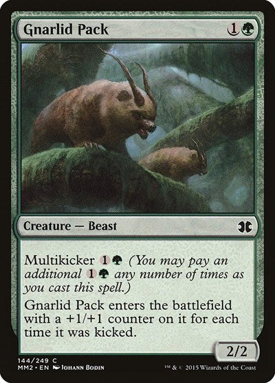 2015 Magic: The Gathering: Modern Masters 2015 (MM2) - Gnarlid Pack (#144, Common) (, Lightly Played)