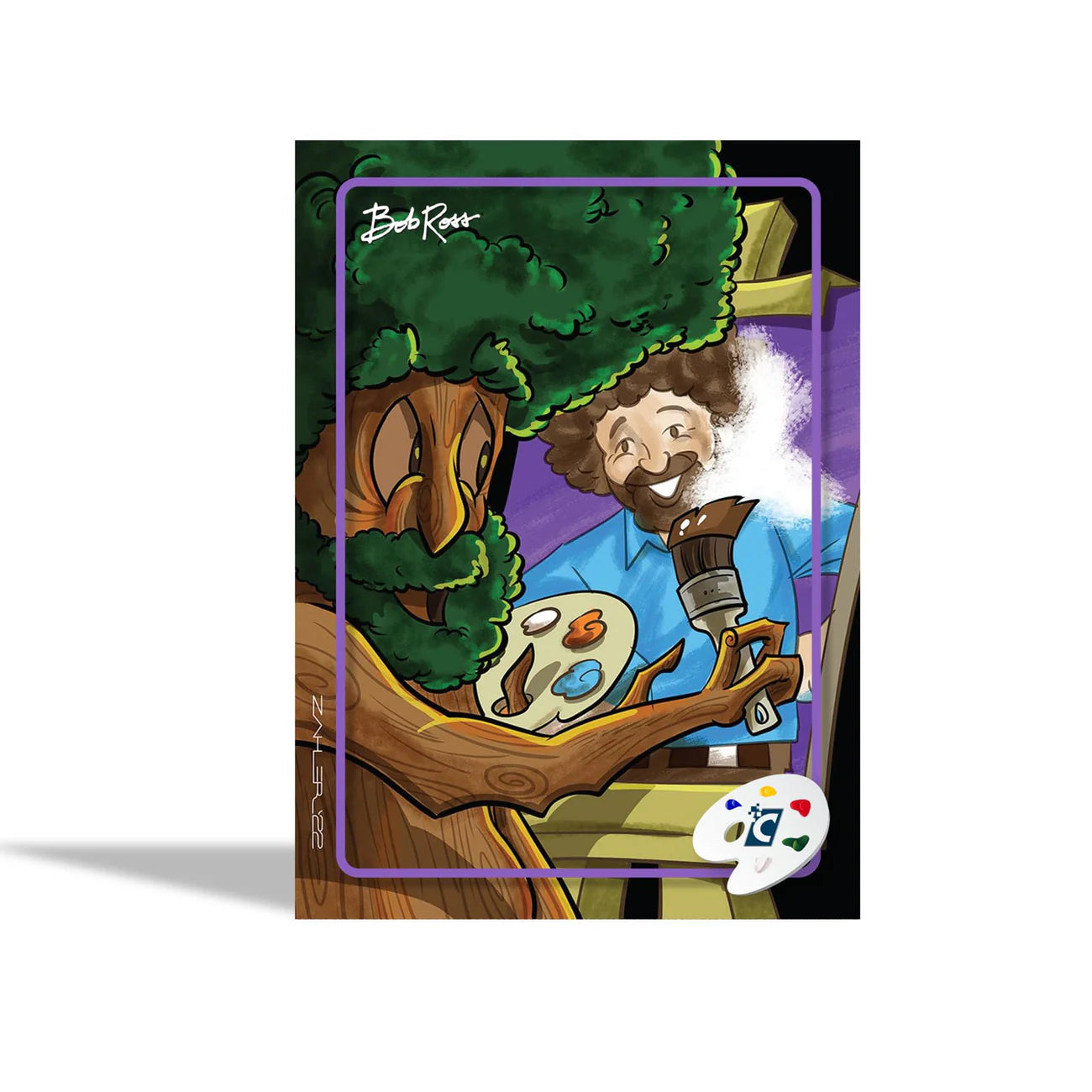 BOB ROSS TRADING CARDS SERIES 1 - 2-PACK COLLECTOR BOX