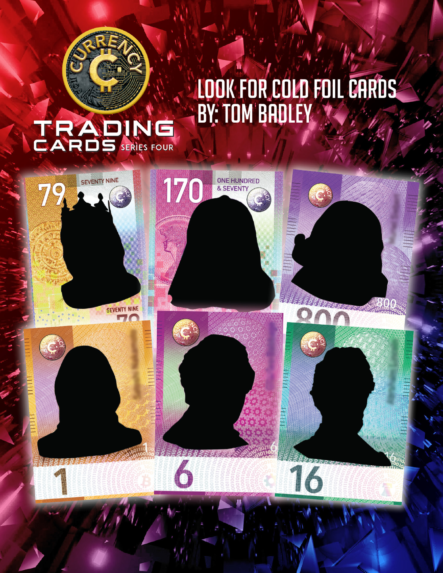 Currency Series 4 Trading Cards MEGA BOX