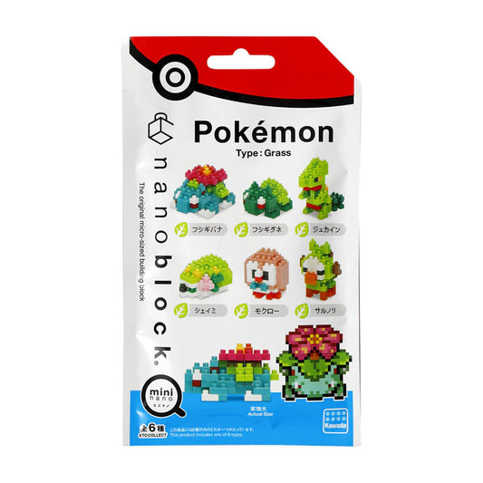 Nanoblock: Pokémon Blind Bag - Grass