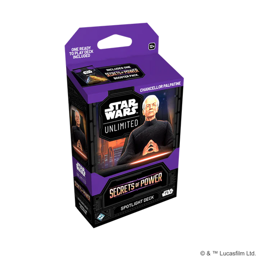Star Wars Unlimited: Secrets of Power — Chancellor Palpatine Spotlight Deck