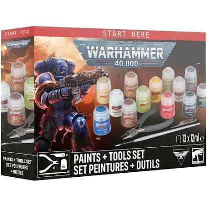 Paints+tools set