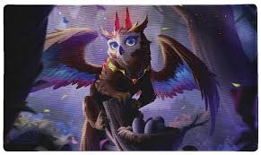 Dragon Shield:  Playmat w/ Tube- 'Spirit Animals- The Dragowlis' Art