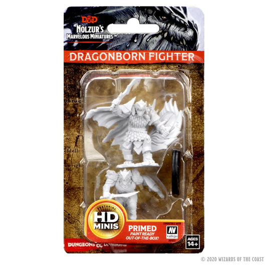 D&D: Nolzur's Marvelous Miniatures — Male Dragonborn Fighter