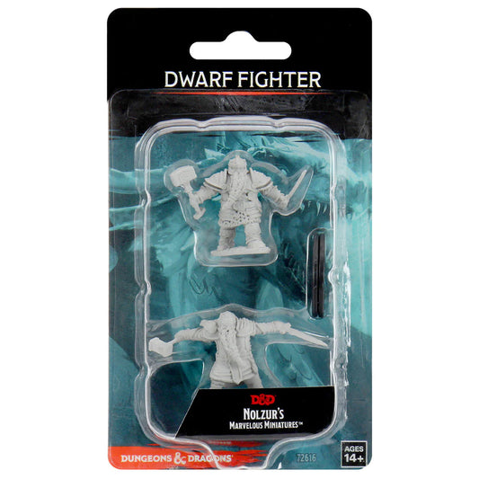 D&D: Nolzur's Marvelous Miniatures — Male Dwarf Fighter