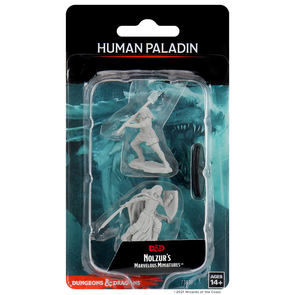 D&D: Nolzur's Marvelous Miniatures — Female Human Paladin