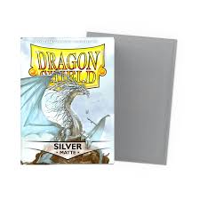 Dragon Shield Matte: Silver (100)