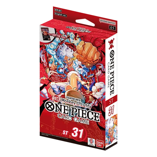 One Piece TCG Starter Deck 31  — Red Monkey.D.Luffy