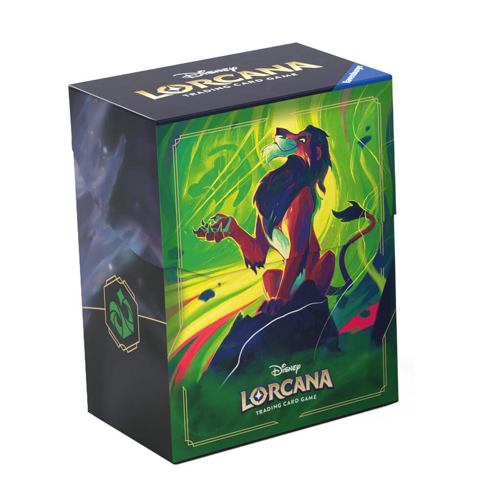 DIsney Lorcana: Deckbox - Scar, Vengeful Lion