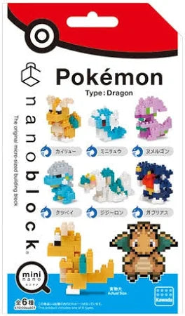 Nanoblock: Pokémon Blind Bag - Dragon