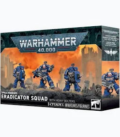 Space Marines: Eradicator Squad with Heavy Bolters