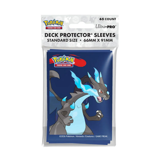 Ultra Pro Pokemon Sleeves — Charizard X — 65 Count