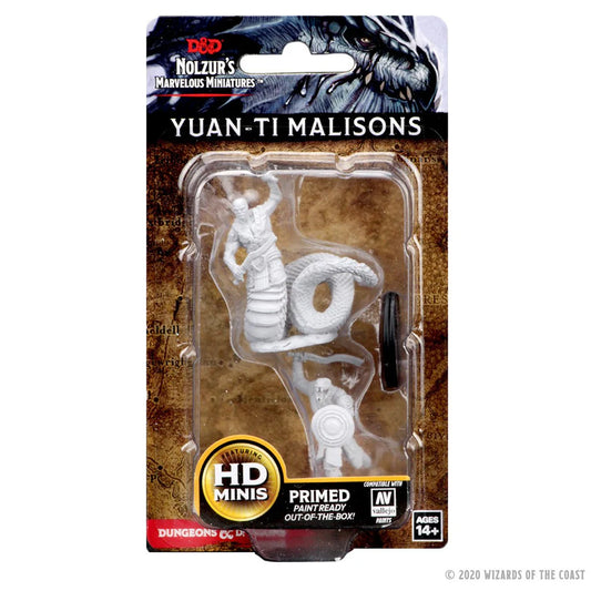 D&D: Nolzur's Marvelous Miniatures — Yuan-Ti Malisons